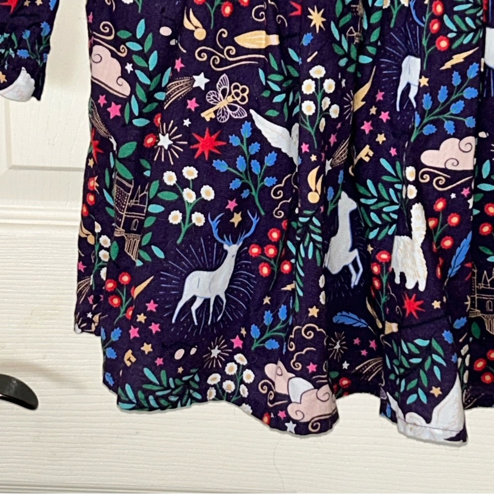 Mini Boden Harry Potter Forbidden Forest Dress 🏰 - Picture 5 of 14